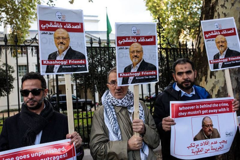 Click to enlarge khashoggi protest