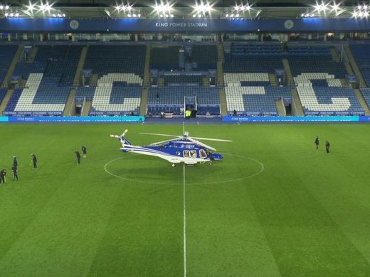 helicopter leicester city