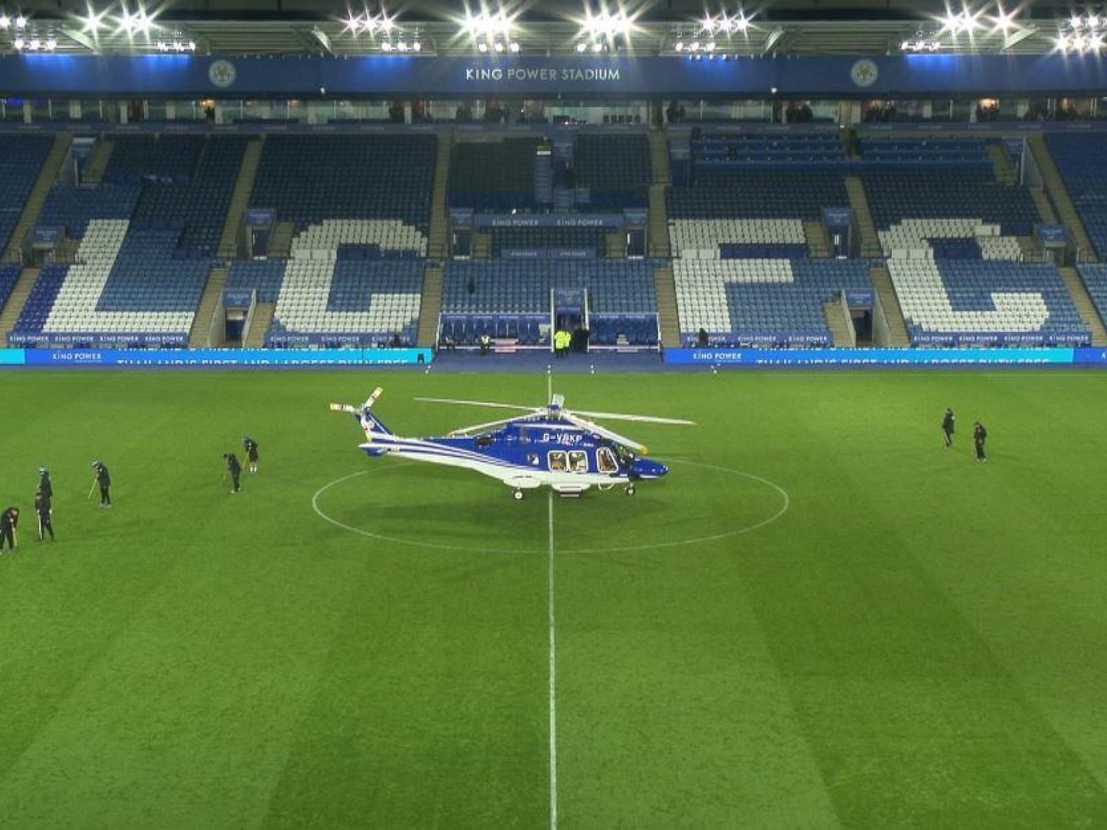 Click to enlarge helicopter leicester city