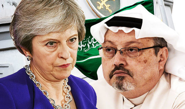 theresa may khashoggi