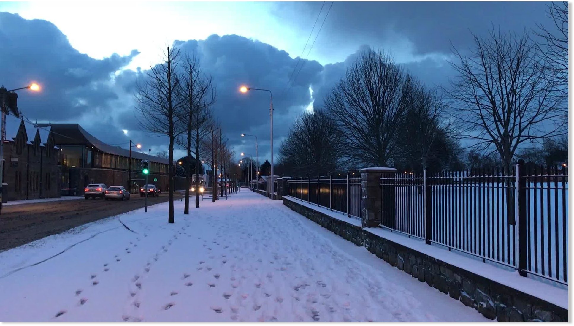 October snow hitting Ireland as temperatures plummet Earth Changes