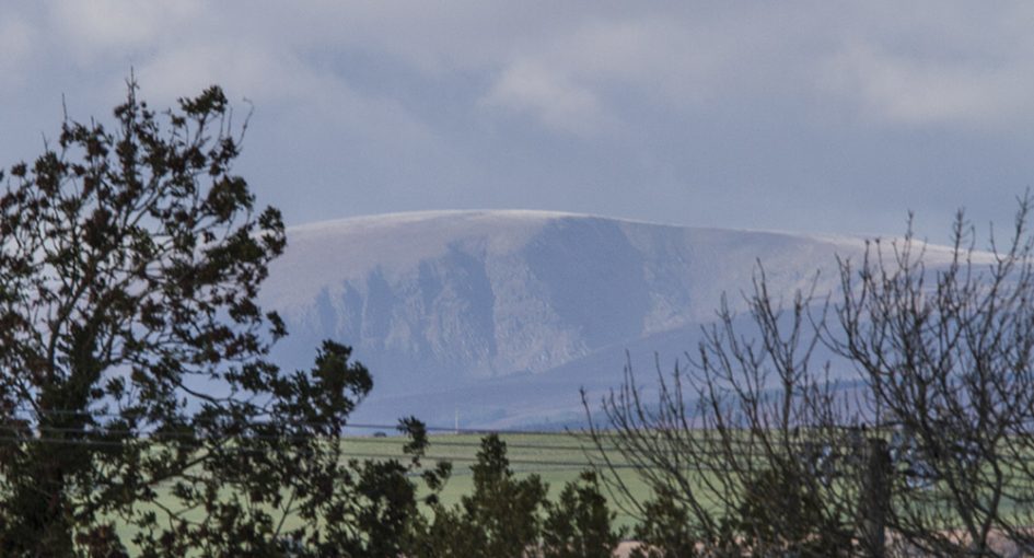 A coating of snow on Lugnaquilla, Wicklow