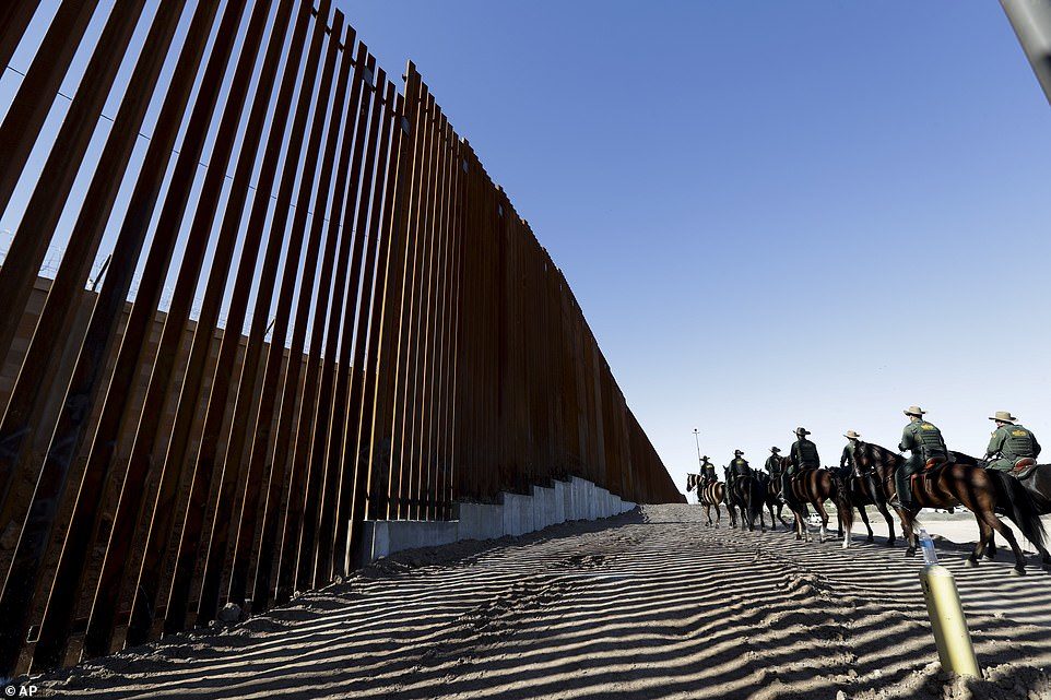 US border wall california
