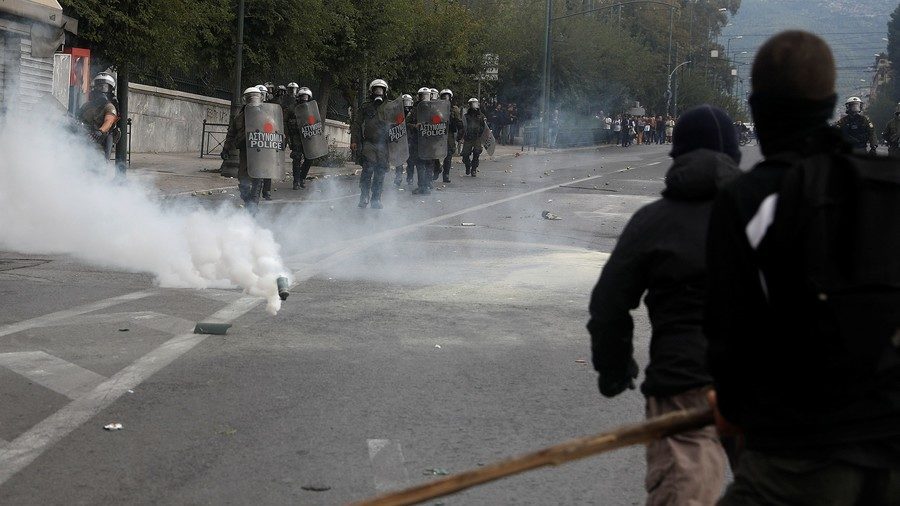 education clash athens