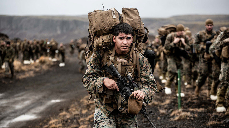 Click to enlarge US Marines iceland