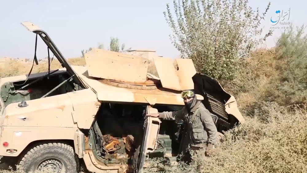 isis vehicle