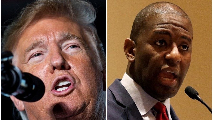 Donald Trump, Andrew Gillum