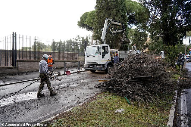 storm damage italy