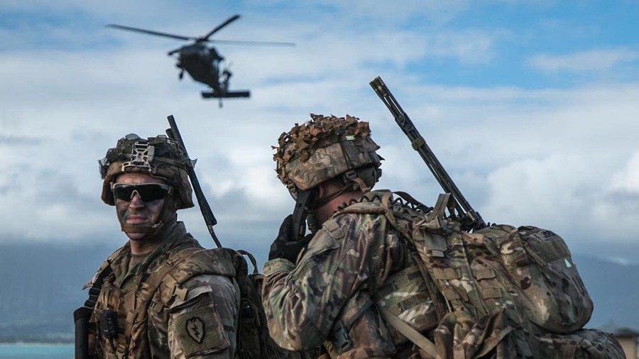 Click to enlarge US Army US Mexico border