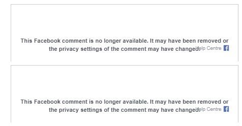 Click to enlarge Facebook comment removal