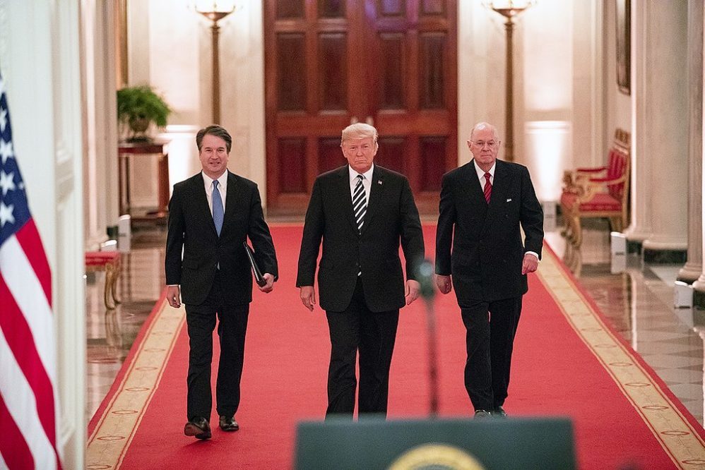 Brett Kavanaugh, Donald Trump