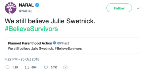 NARAL tweet