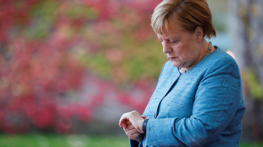 Merkel out of time