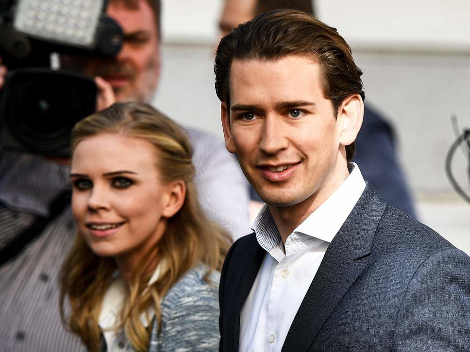 Click to enlarge Sebastian Kurz