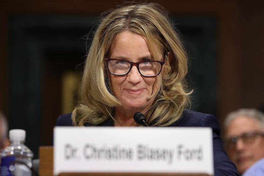 christine blasey ford duping delight