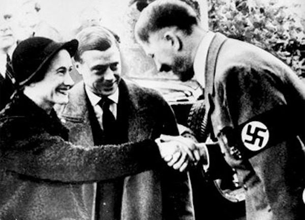 Duke and Duchess of Windsor and Hitler