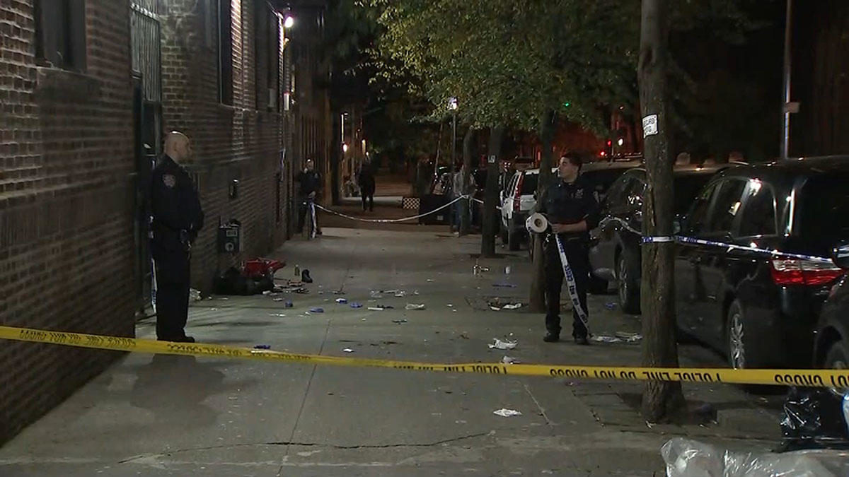 Gunman in Scream mask shoots 2