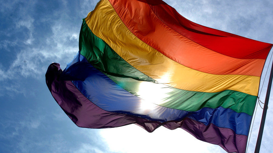 Gay pride flag