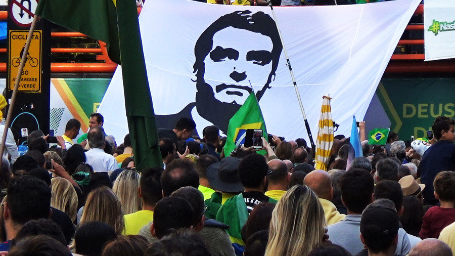 Supporters of Jair Bolsonaro