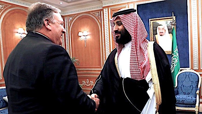 Click to enlarge Pompeo MbS