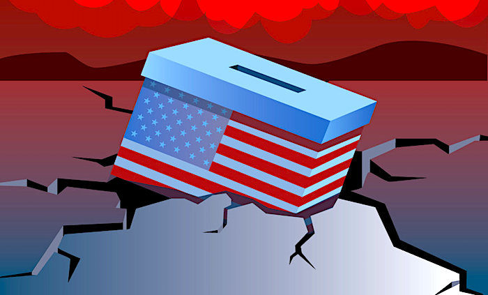 Ballot box icecrack