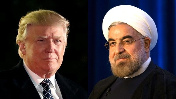 Trump y Rohani Rouhani