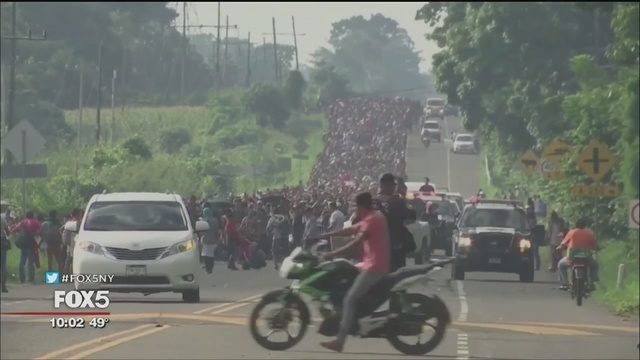 Migrant Caravan in Mexico