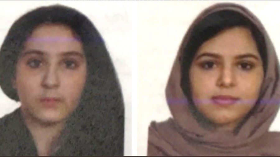 Click to enlarge The Farea sisters.