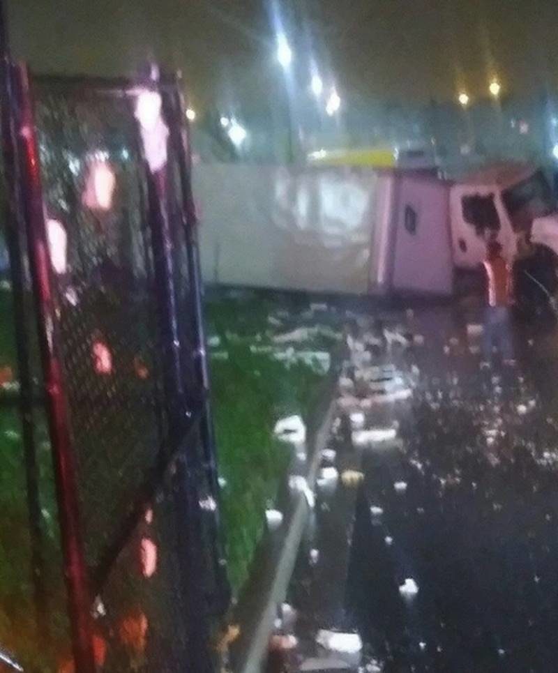 Click to enlarge amazon warehouse collapse