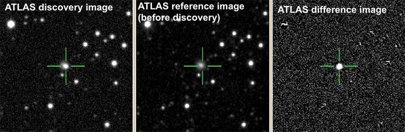 Click to enlarge Supernova Cow 'AT2018cow'