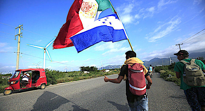 Migrant flags