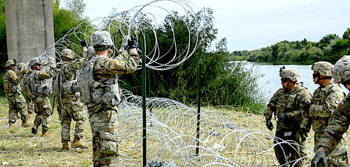 US army fencing