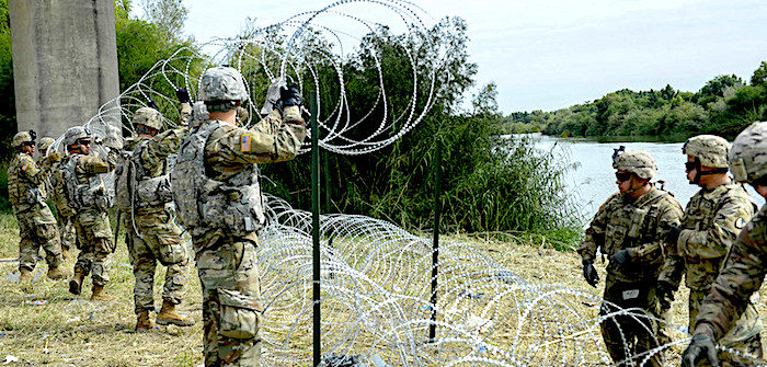 Click to enlarge US army fencing