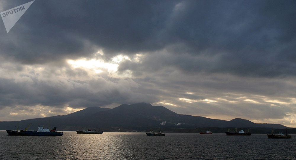 Volcano Ebeko