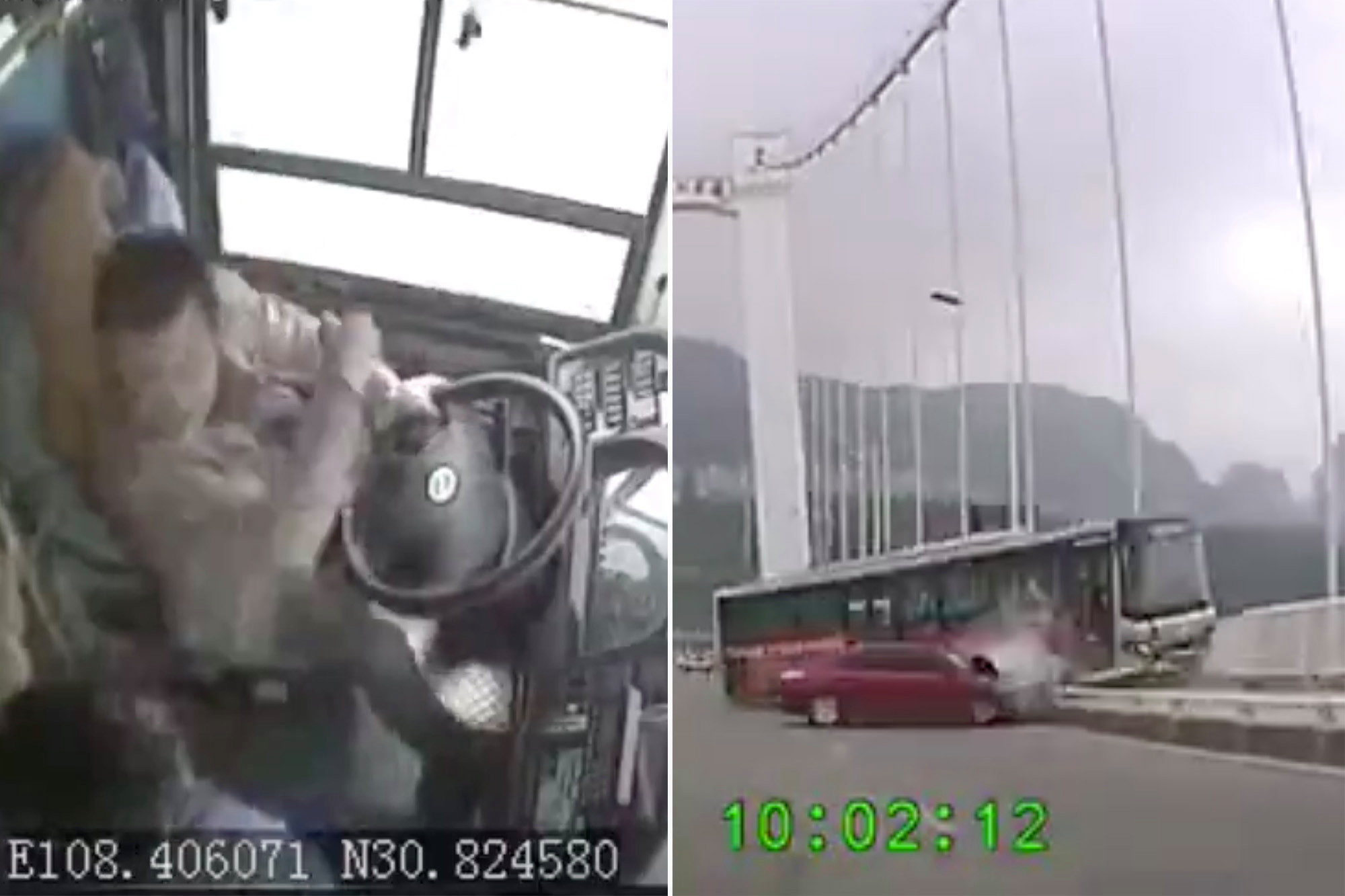 Click to enlarge China bus crash