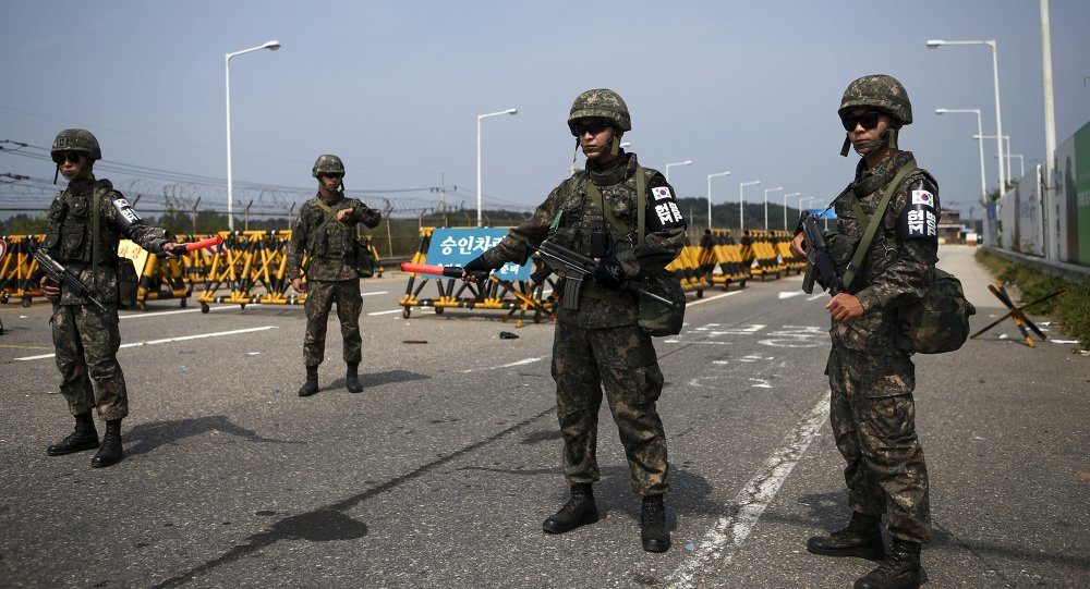 North South Korea demilitarised zone