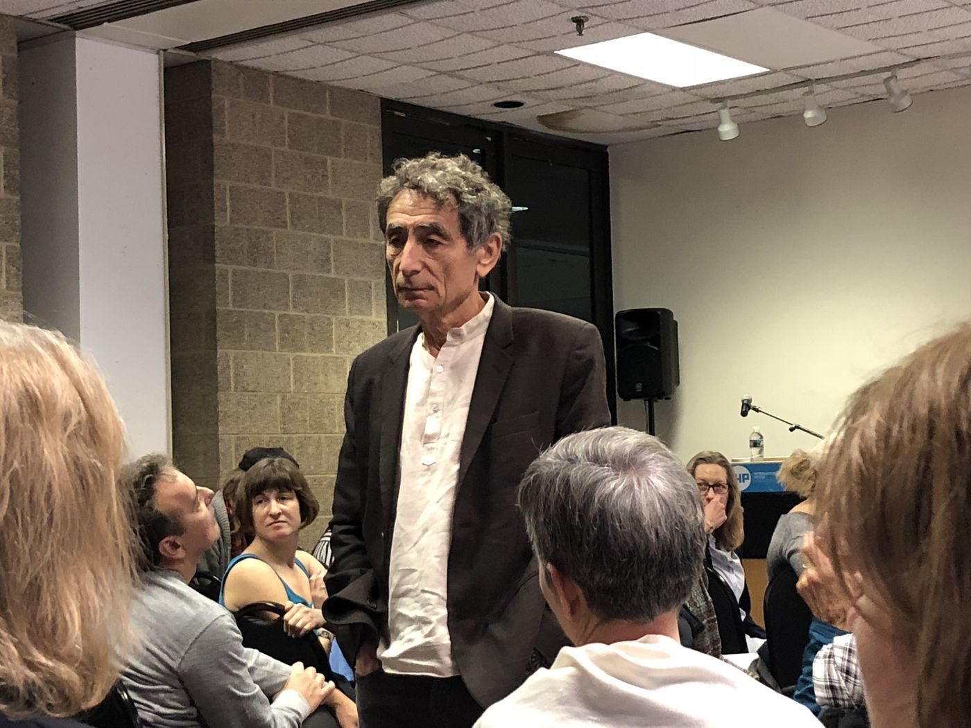 Click to enlarge Gabor Maté in Philadelphia