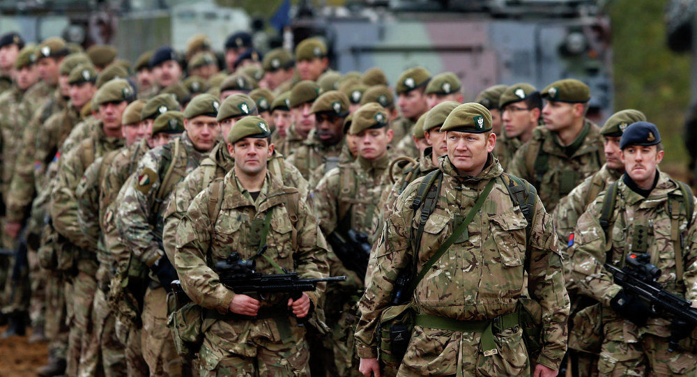 UK troops