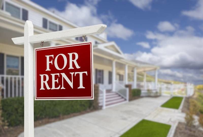 for rent sign rental