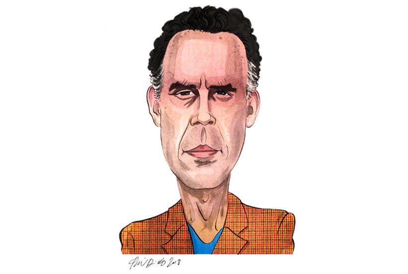 jordan peterson caricature