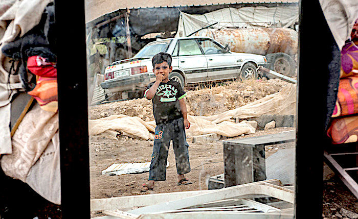 Click to enlarge Child rubble