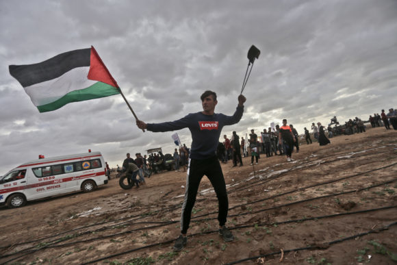 Click to enlarge gaza protest