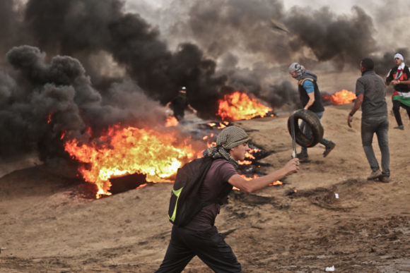 Click to enlarge gaza protest
