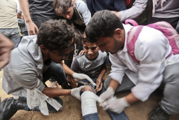 Click to enlarge gaza protest
