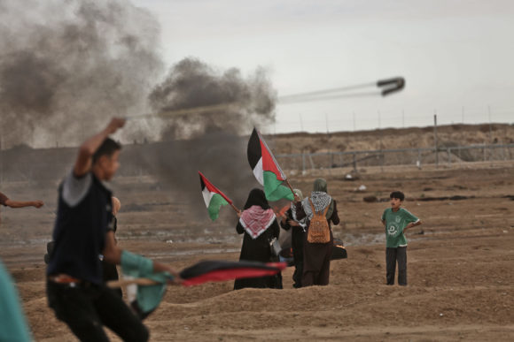 Click to enlarge gaza protest