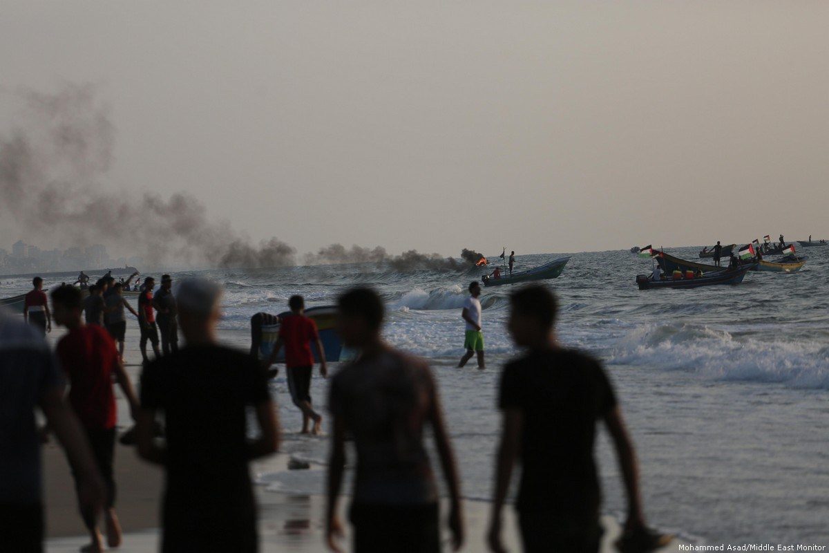 Gaza coast Israel