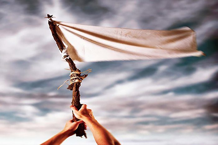 white flag
