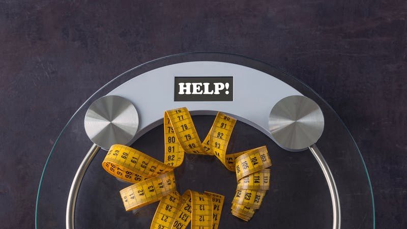 Click to enlarge weight loss scale