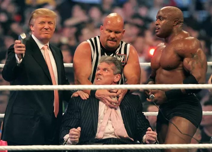 trump wrestling
