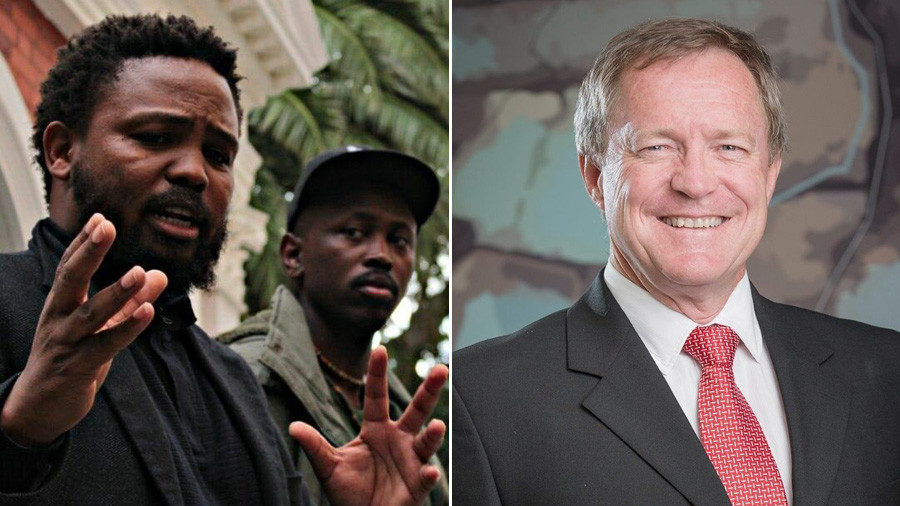 Click to enlarge Andile Mngxitama and Dawie Roodt